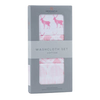 Pop of Pink Washcloth Set