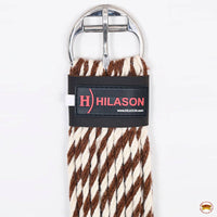 Horse Girth Wool 27 Strand Breathable Saddle Cinch Steel: 32”