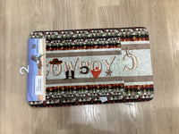 Western 2pc Mat Set