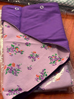 Scarf double sided Carlee Just Country Carlee Double Sided Scarf - Lavender Posey/Purple