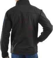 Wrangler Mens Logo Softshell Weatherproof Jacket