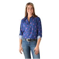 Wrangler Womens Madden Print L/S Shirt (X3W2133962)