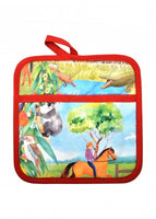 FARM FRIENDS OVEN MITT POT HOLDER SET TCP2922130