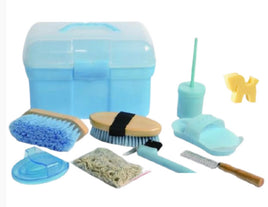 Pony Club Grooming Kit Baby Blue