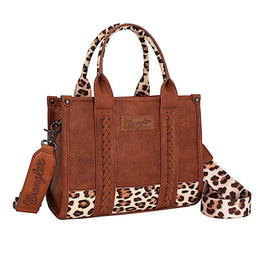 Wrangler Leopard Print Crossbody Bag -