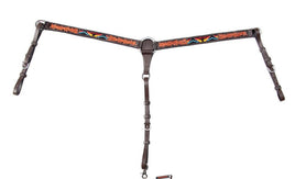 Fort Worth Sunset Steer Head Breastcollar