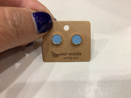 Ear mint blue circle