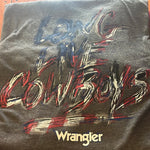 Kids Long live cowboys American wrangler Tee