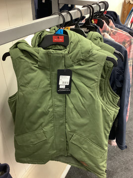 Pure western womens Bailey vest forest P3W2710717