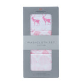 Pop of Pink Washcloth Set