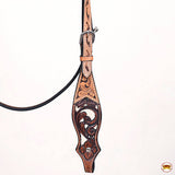 Western Horse Headstall Breast Collar Leather Brown: Breast Collar