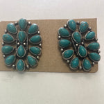 West and co earrings with turquoise