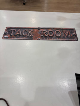 Tack room sign