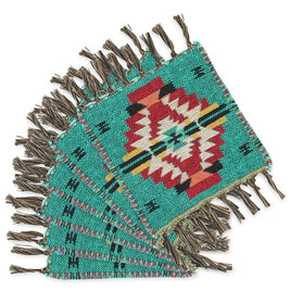 Cotton Accent Coasters,
