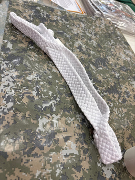 Braided hobble white