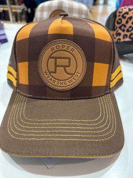 Roper cap plaid hawthorn