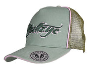Bullzye Rhea HP Trucker Cap Moss/ Blush