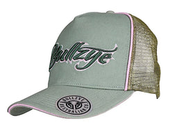Bullzye Rhea HP Trucker Cap Moss/ Blush