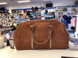 Wrangler Whipstitch Duffel Bag - Tan