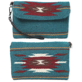 Wool Wristlet Purse