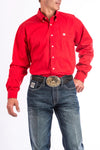 Cinch red arena shirt