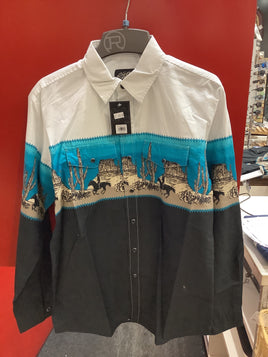 Roper boys vintage shirt black