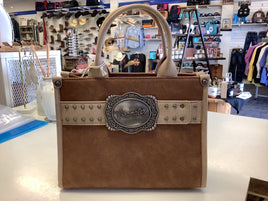 Wrangler Feature Buckle Crossbody bag - Tan