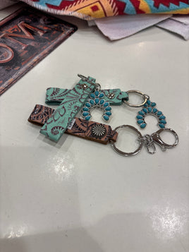 Key chain leather