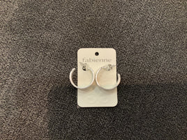 BES1007SV hoop earring silver