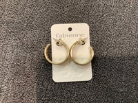 BES1007GD gold hoop earring