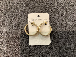 BES1007GD gold hoop earring