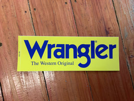 Wrangler sticker small