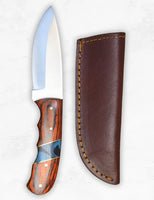 8.5" Burnt Wave Hunter Knife