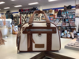 Wrangler Whipstitch Crossbody bag - beige/tan