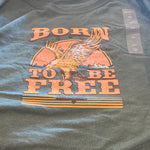 Wrangler born to be wild tee