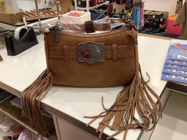 Wrangler feature buckle shoulder bag
