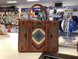 Wrangler Talia Aztec Crossbody bag - Tan