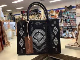 Wrangler Talia Aztec Crossbody bag - black
