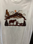 Cowboy Christmas tshirt