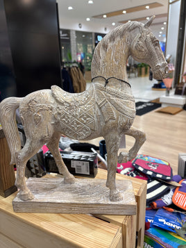 Horse Antique washed white