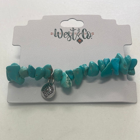 West and co bracelet jade