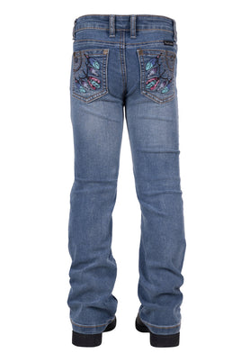 Girls sunny boot cut jean