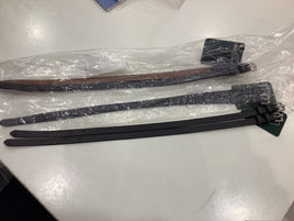 Henri de rivel leather spur straps with plain buckle