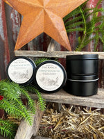Made at the ranch Christmas candle samples