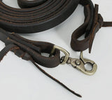 Split reins  5/8 x8 leather