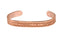 Sabona WESTERN SCROLL Copper Magnetic Wrist Band