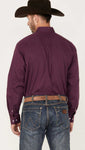 Cinch burgundy arena shirt