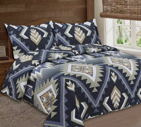 Navajo quilt 3 piece set