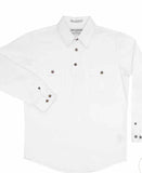 JUST COUNTRY
Boy's - Lachlan - 1/2 Button
30303WHT-XSML.