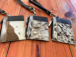 Wristlet credit card wallet